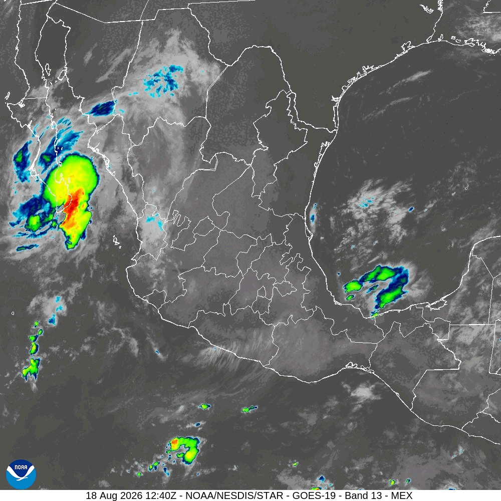 Clouds (band 13) closeup